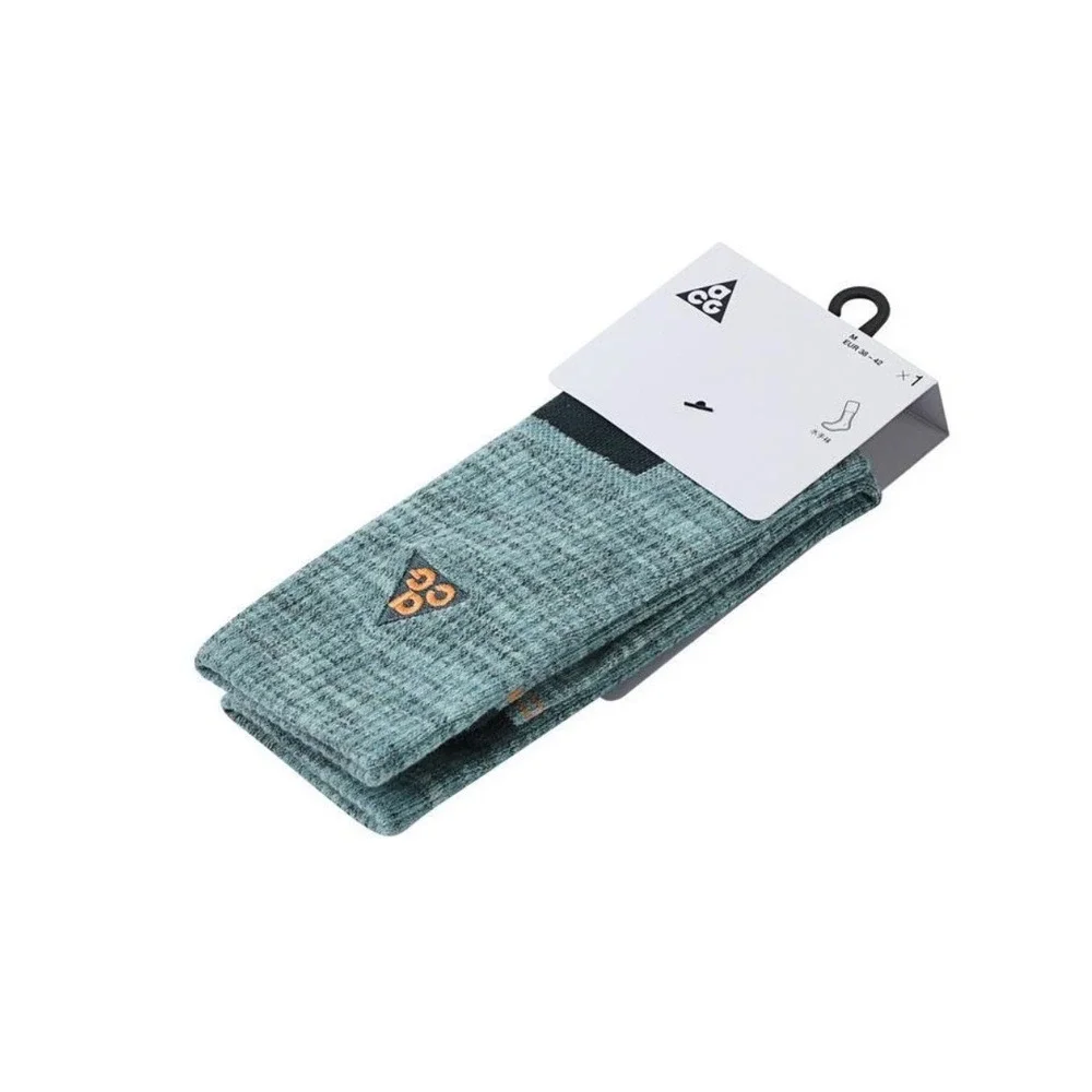 Nike ACG Crew Socks Mens Size M Blue New FB3341-017 All Conditions Gear